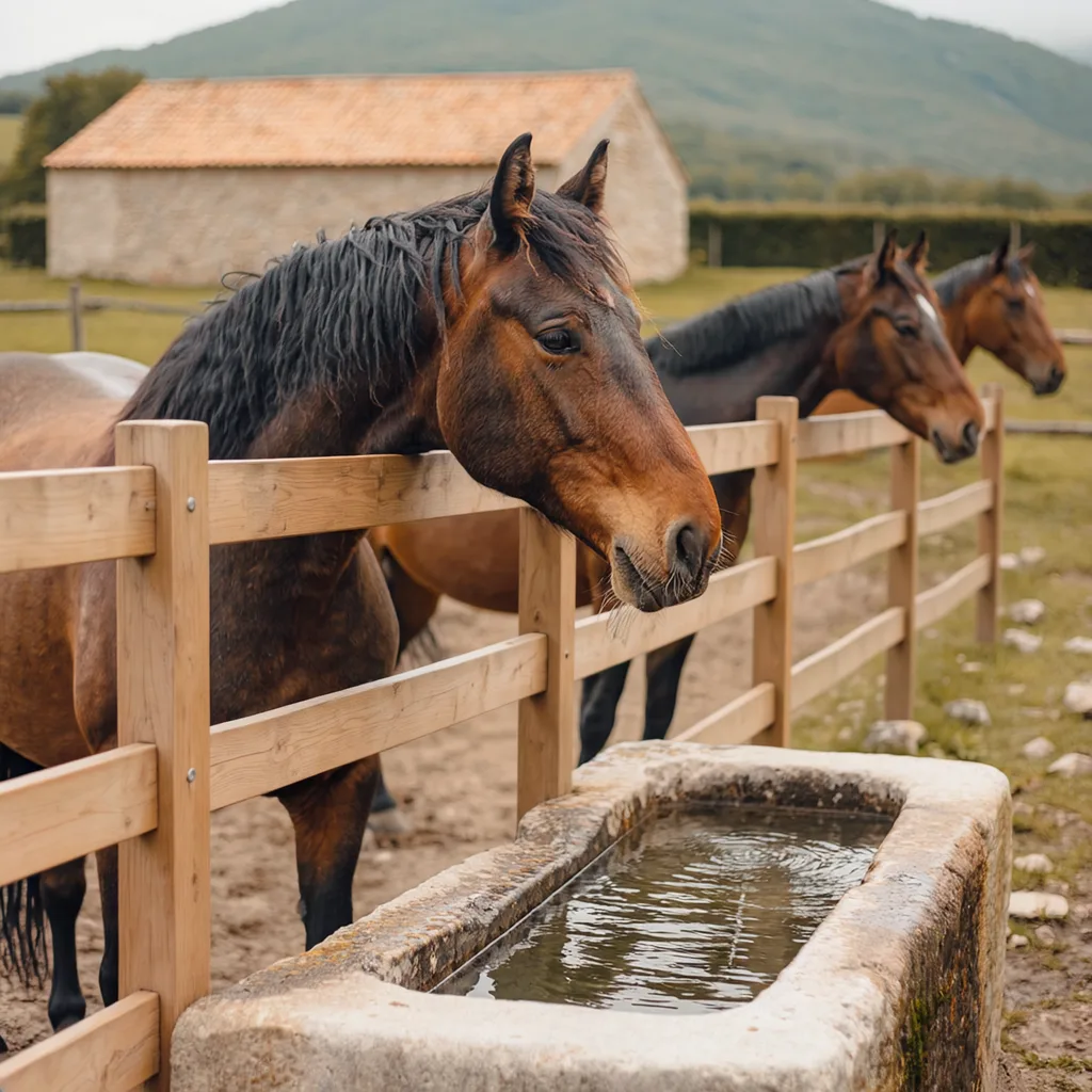 Pension pour chevaux à Nandax, Loire